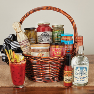 Bloody Mary gift basket
